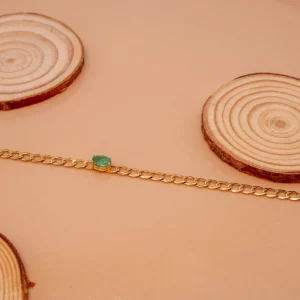 PULSERA VENECIA ESMERALDA