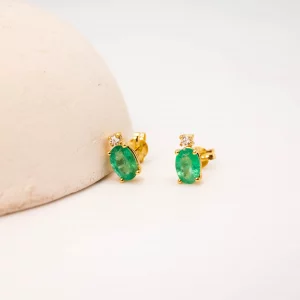 PENDIENTES TALLIN ESMERALDA