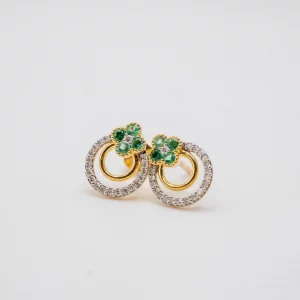 PENDIENTES VAN COA ESMERALDA