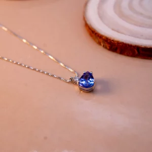 COLLAR LAGRIMA TANZANITA