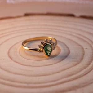 ANILLO TALISMAN ESMERALDA