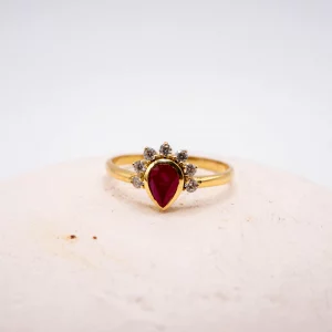 ANILLO TALISMAN RUBI